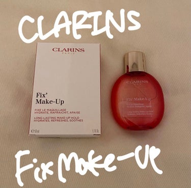 フィックス メイクアップ/CLARINS/ミスト状化粧水を使ったクチコミ（1枚目）