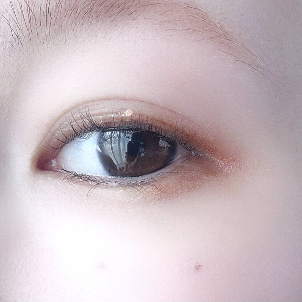 クレヨン アイカラー OR-3 オレンジ/Visée/スティックアイシャドウを使ったクチコミ（3枚目）