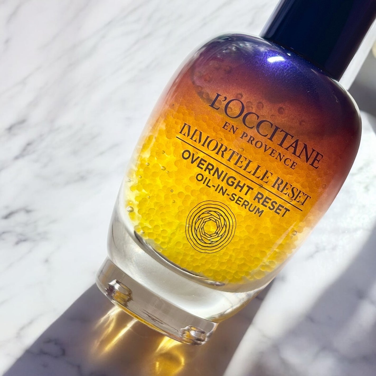 イモーテル オーバーナイトリセットセラム/L'OCCITANE/美容液を使ったクチコミ(4枚目)