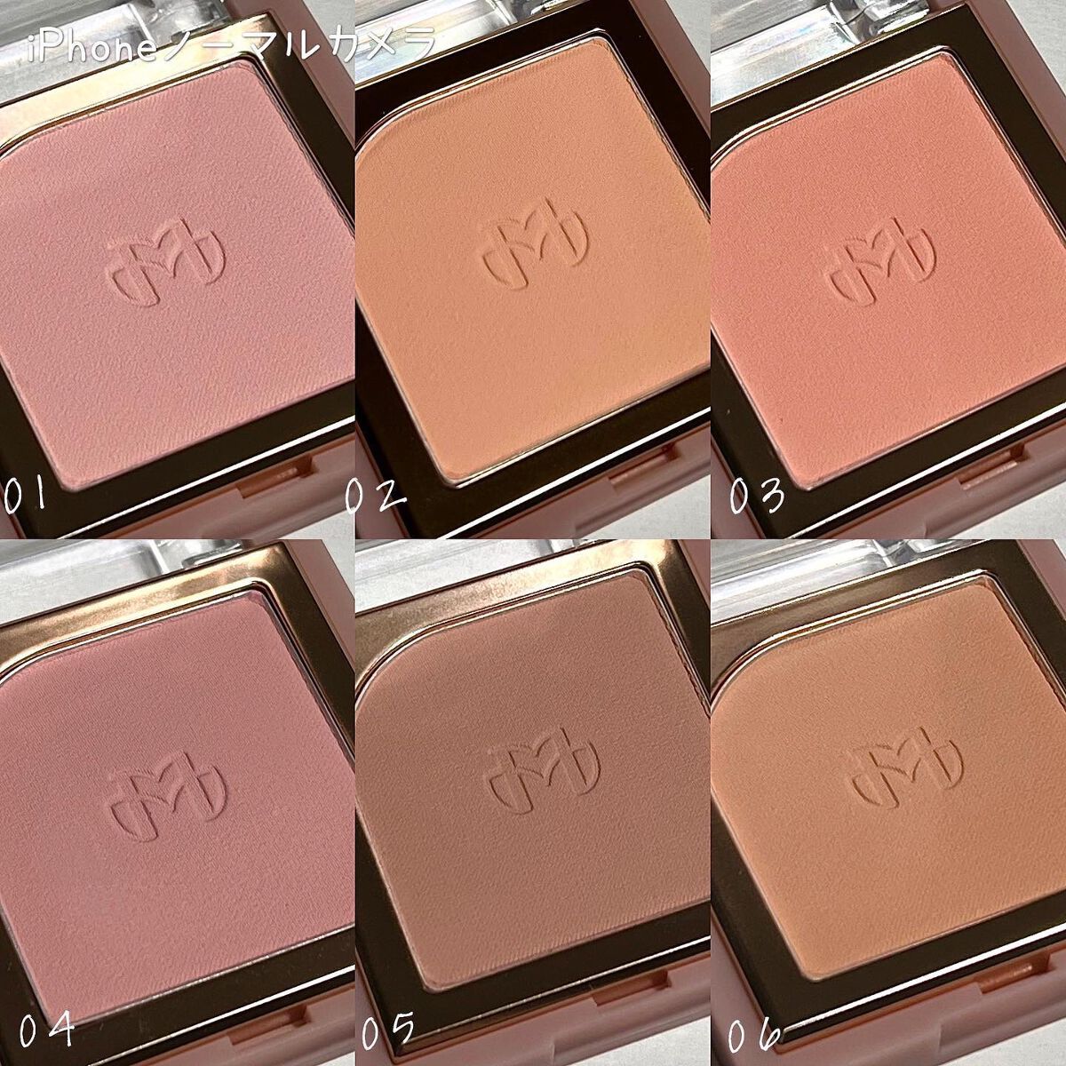 Bella(ベラ) on LIPS 「\【mude】flutterblusher全色レビュー♡/ ..」(4枚目)