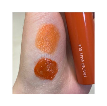 ジューシーラスティングティント/rom&nd/リップティントを使ったクチコミ(4枚目)