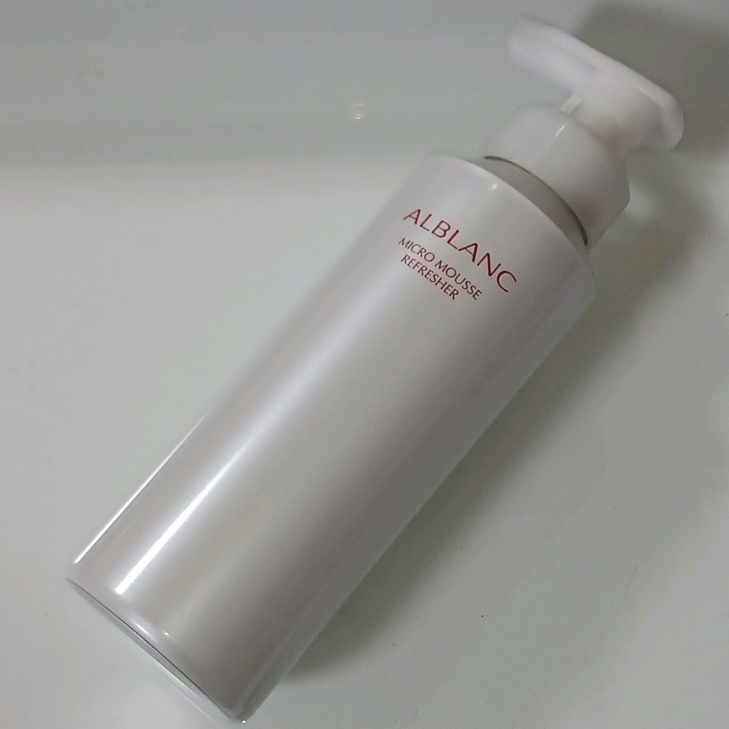 マイクロムース リフレッシャー/ALBLANC/泡洗顔を使ったクチコミ(2枚目)