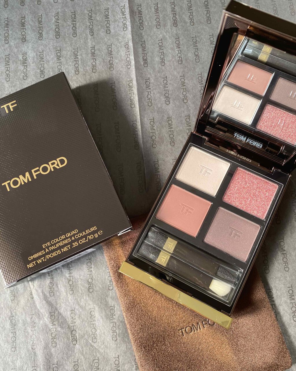 アイ カラー クォード/TOM FORD BEAUTY/アイシャドウパレットを使ったクチコミ（1枚目）