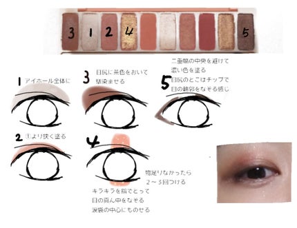 プレイカラー アイシャドウ/ETUDE/アイシャドウパレットを使ったクチコミ(2枚目)