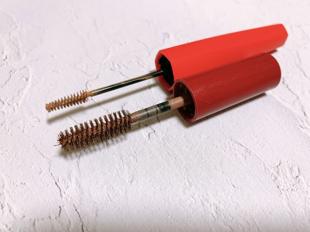 ニュアンスアイブローマスカラ/インテグレート/眉マスカラを使ったクチコミ（2枚目）