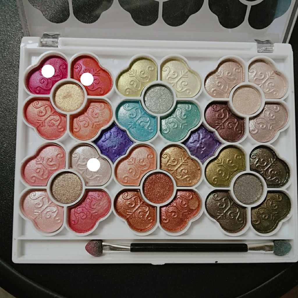 アイカラーパレット/ティアラガール/アイシャドウパレットを使ったクチコミ(2枚目)