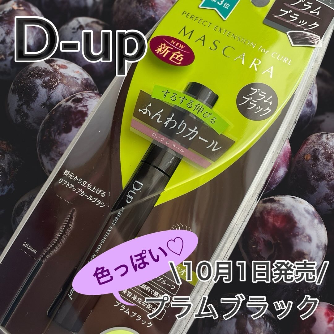 パーフェクトエクステンション マスカラ for カール/D-UP/マスカラを使ったクチコミ（1枚目）