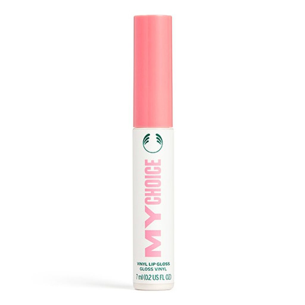 ビニールリップグロス ソフトピーチピンク THE BODY SHOP