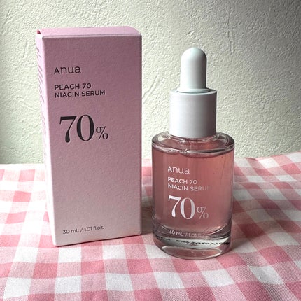 桃70%ナイアシンセラム/Anua/美容液を使ったクチコミ(1枚目)