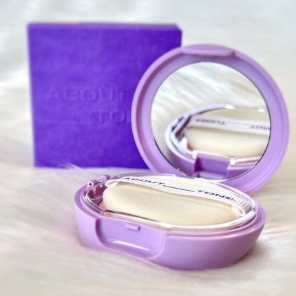 ブラーパウダーパクト/ABOUT TONE/プレストパウダーを使ったクチコミ(5枚目)