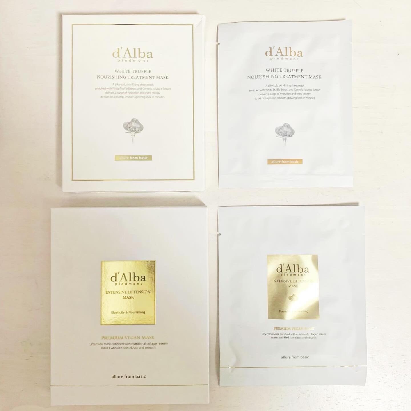 ホワイトトリュフナリシングトリートメントマスク/ダルバ/シートマスク・パックを使ったクチコミ（1枚目）