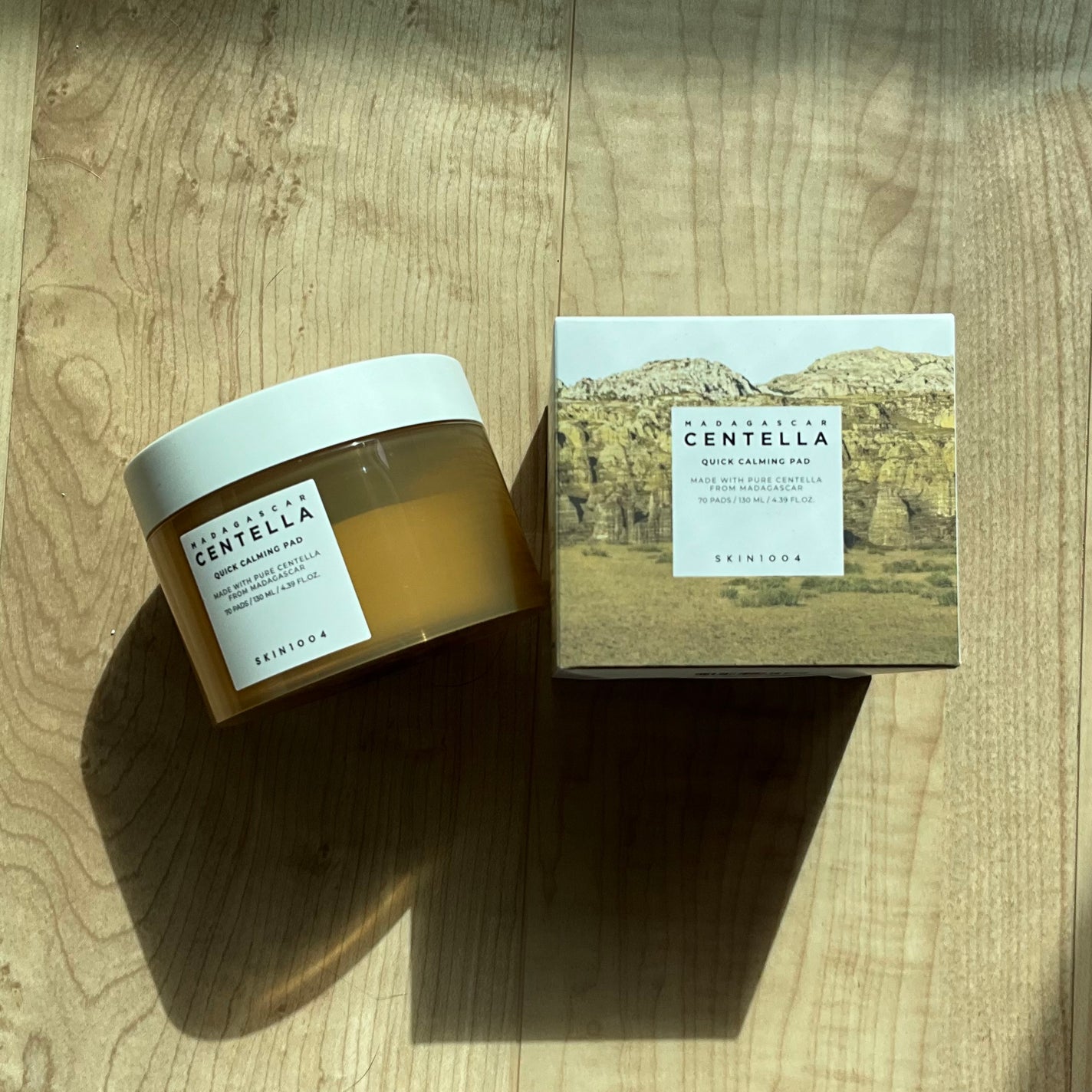 センテラ クイックカーミングパッド/SKIN1004/トナーパッドを使ったクチコミ(1枚目)