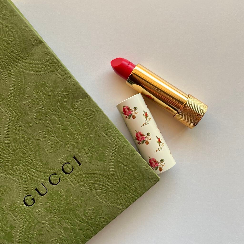 グッチ ルージュ ア レーヴル ヴォワル/GUCCI beauty/口紅を使ったクチコミ(1枚目)