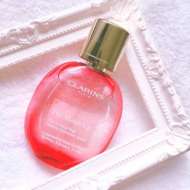 フィックス メイクアップ/CLARINS/ミスト状化粧水を使ったクチコミ（1枚目）