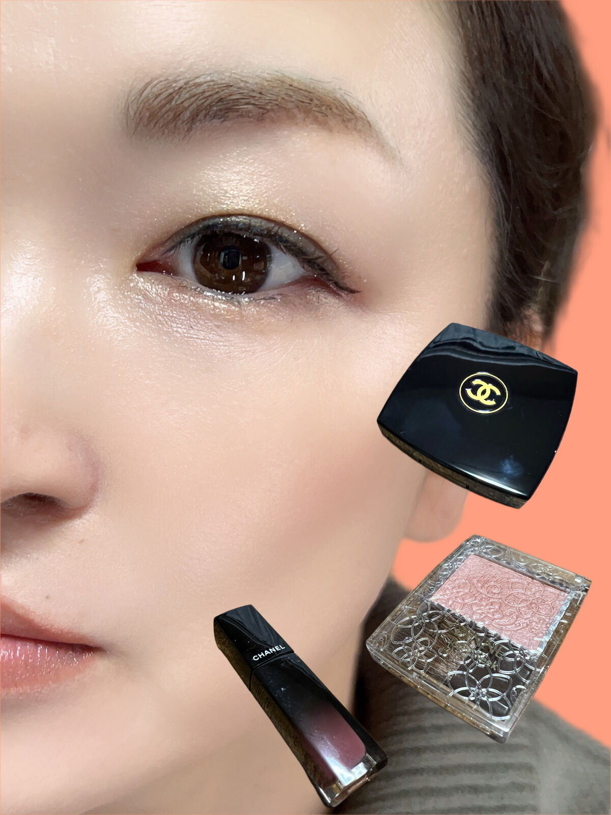 レ キャトル オンブル/CHANEL/アイシャドウパレットを使ったクチコミ（1枚目）