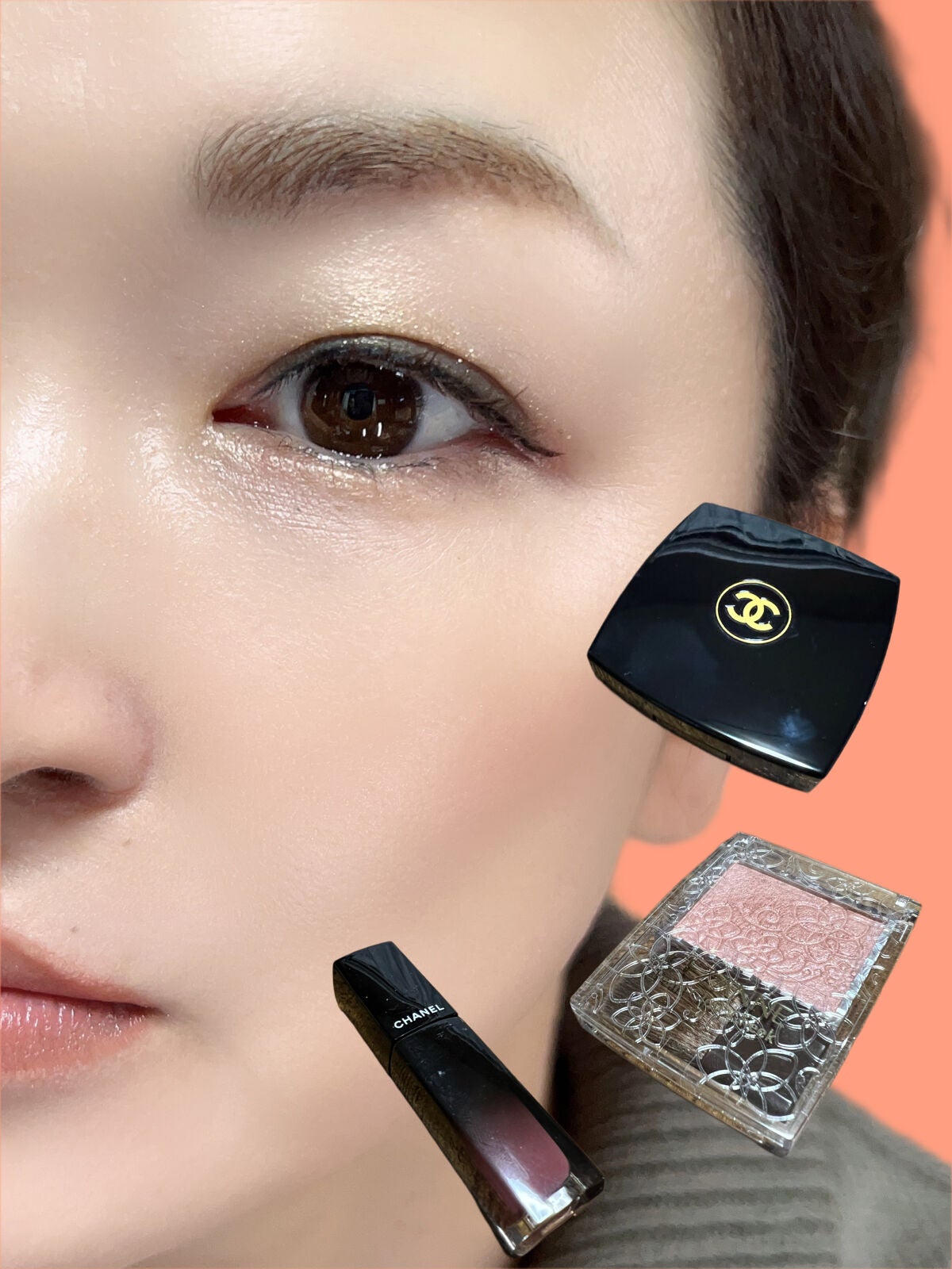 レ キャトル オンブル/CHANEL/アイシャドウパレットを使ったクチコミ(1枚目)