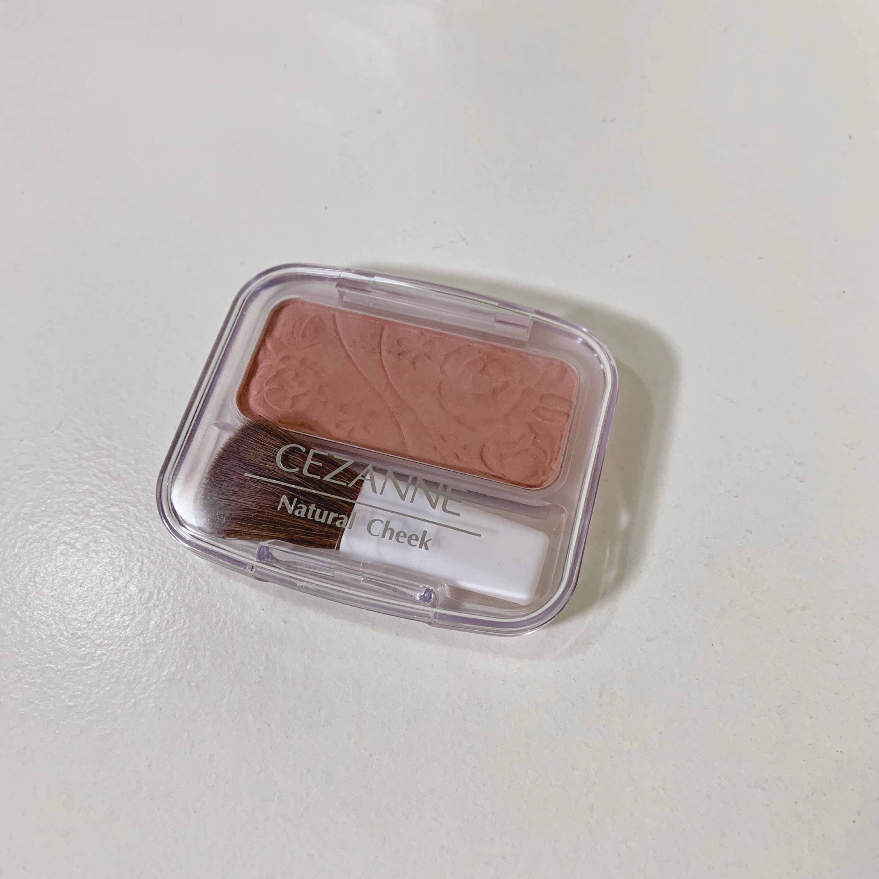 ナチュラル チークN/CEZANNE/パウダーチークを使ったクチコミ（1枚目）