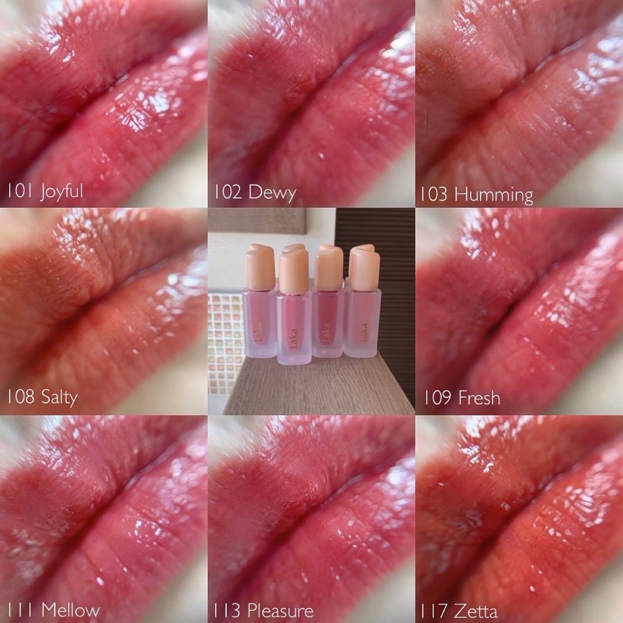 フルーティーグラムティント/Laka/リップティントを使ったクチコミ(8枚目)