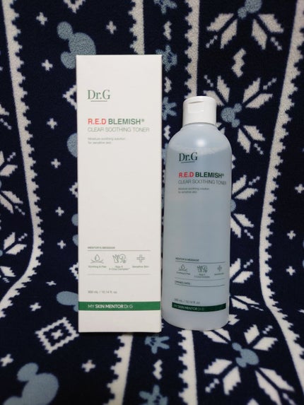 レッドブレミッシュ クリアスージングトナー/Dr.G/化粧水を使ったクチコミ(1枚目)