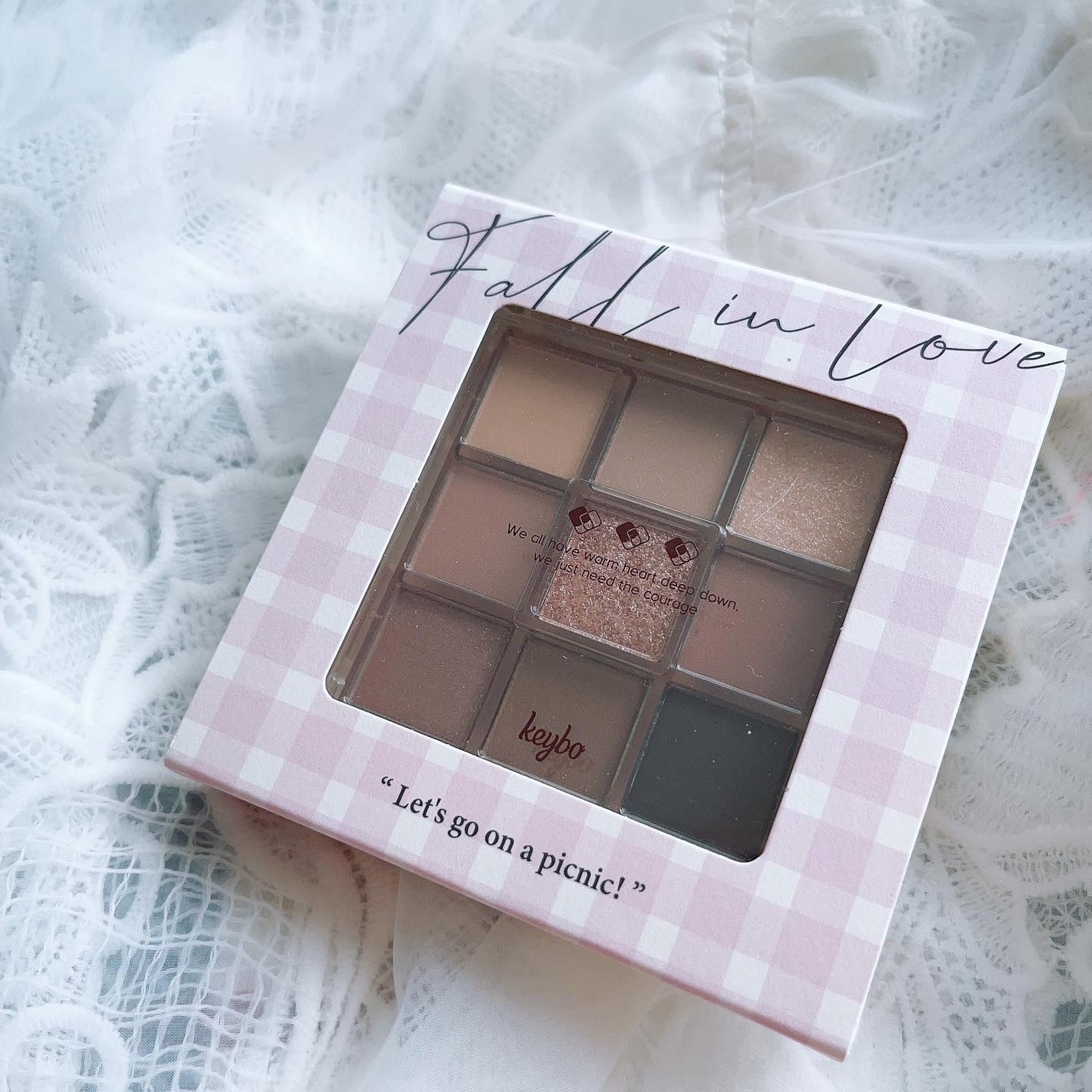 KEYBO FALL IN LOVE SHADOW PALETTE/keybo/アイシャドウパレットを使ったクチコミ(1枚目)