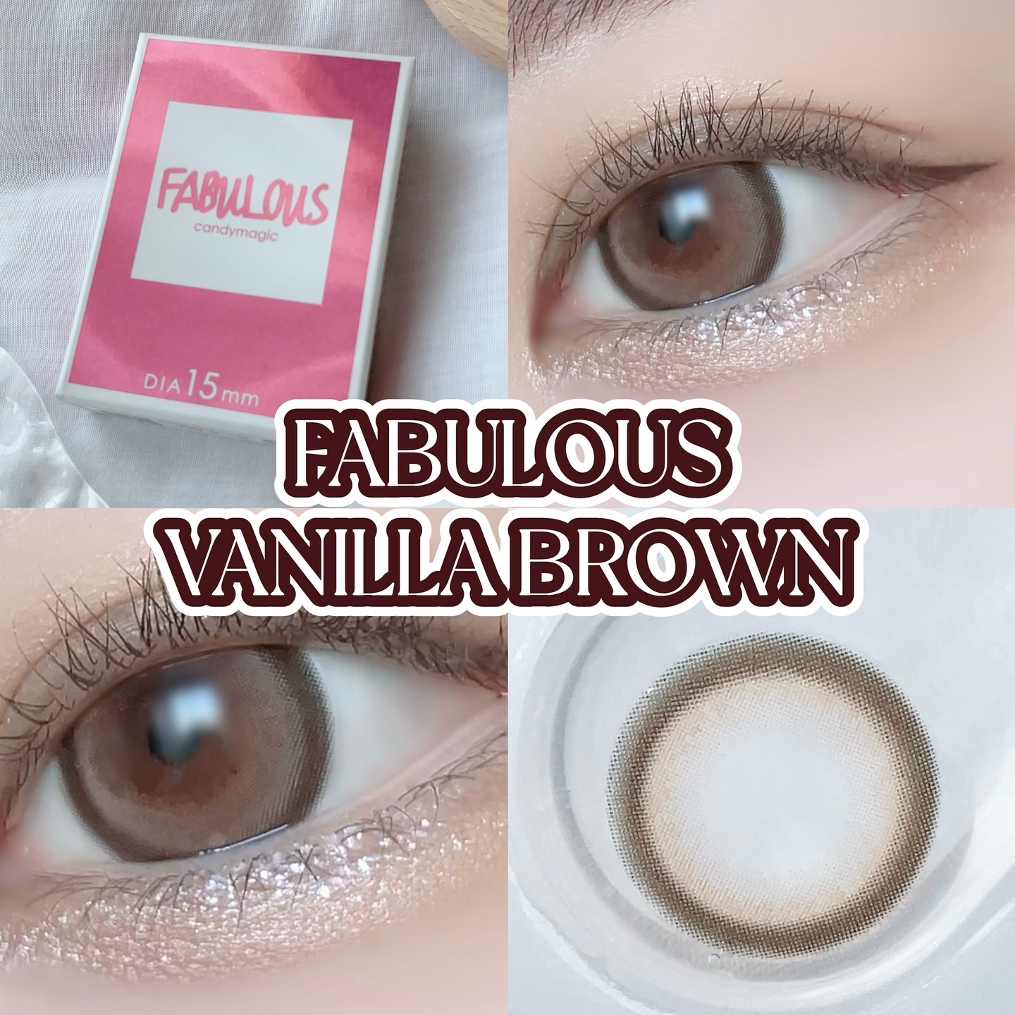 Fabulous(ファビュラス）1month/FABUROUS/カラーコンタクトレンズを使ったクチコミ（2枚目）