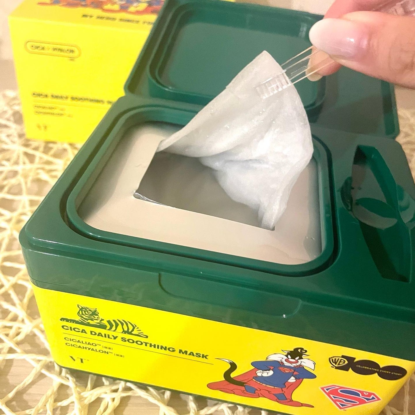 CICA デイリースージングマスク/VT/シートマスク・パックを使ったクチコミ(2枚目)