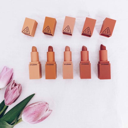 3CE LIP COLOR MINI KIT/3CE/口紅を使ったクチコミ(1枚目)