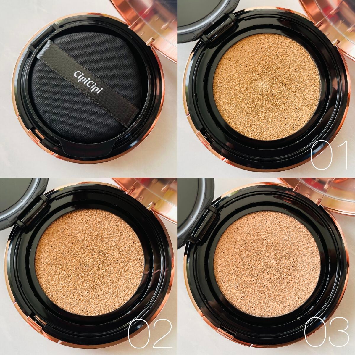 シピシピ フィットスキンクッション/CipiCipi/クッションファンデーションを使ったクチコミ(2枚目)