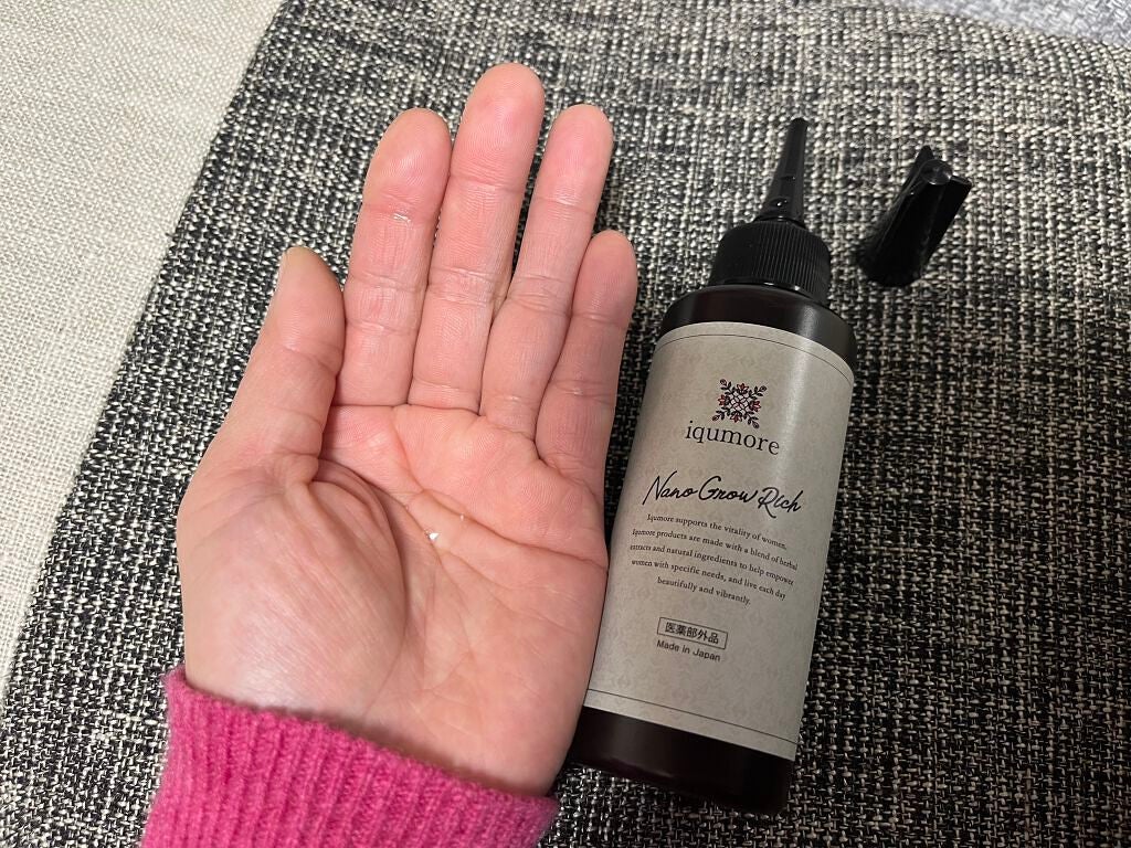 ナノグロウリッチ/iqumore/頭皮ローションを使ったクチコミ(4枚目)