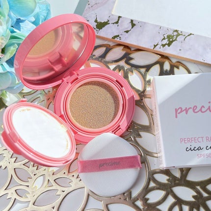 PERFECT RADIANT FIT CICAクッションファンデ/PRECIME/クッションファンデーションを使ったクチコミ(6枚目)