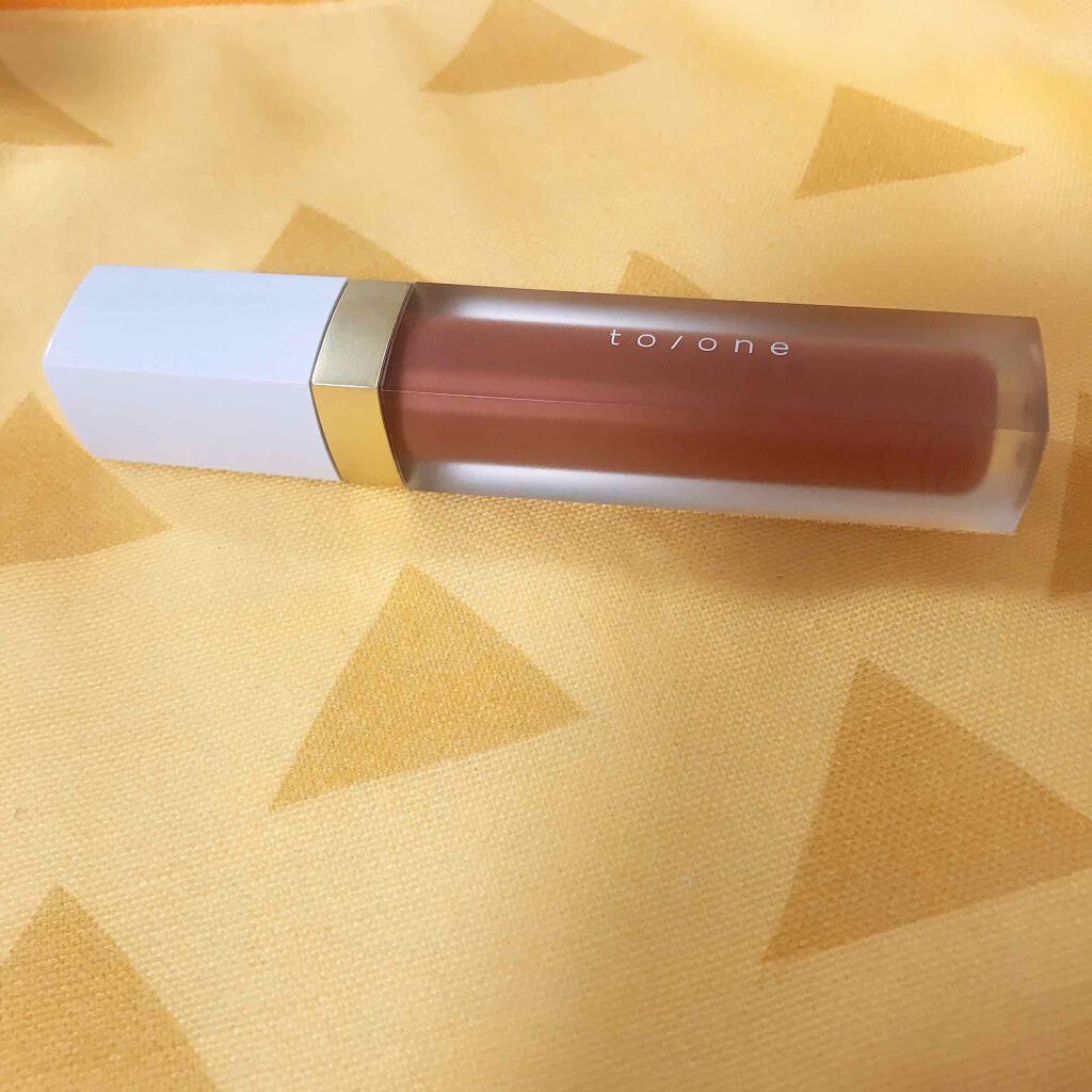 トーン ペタル エッセンス カラー バター/to/one/リップグロスを使ったクチコミ（1枚目）