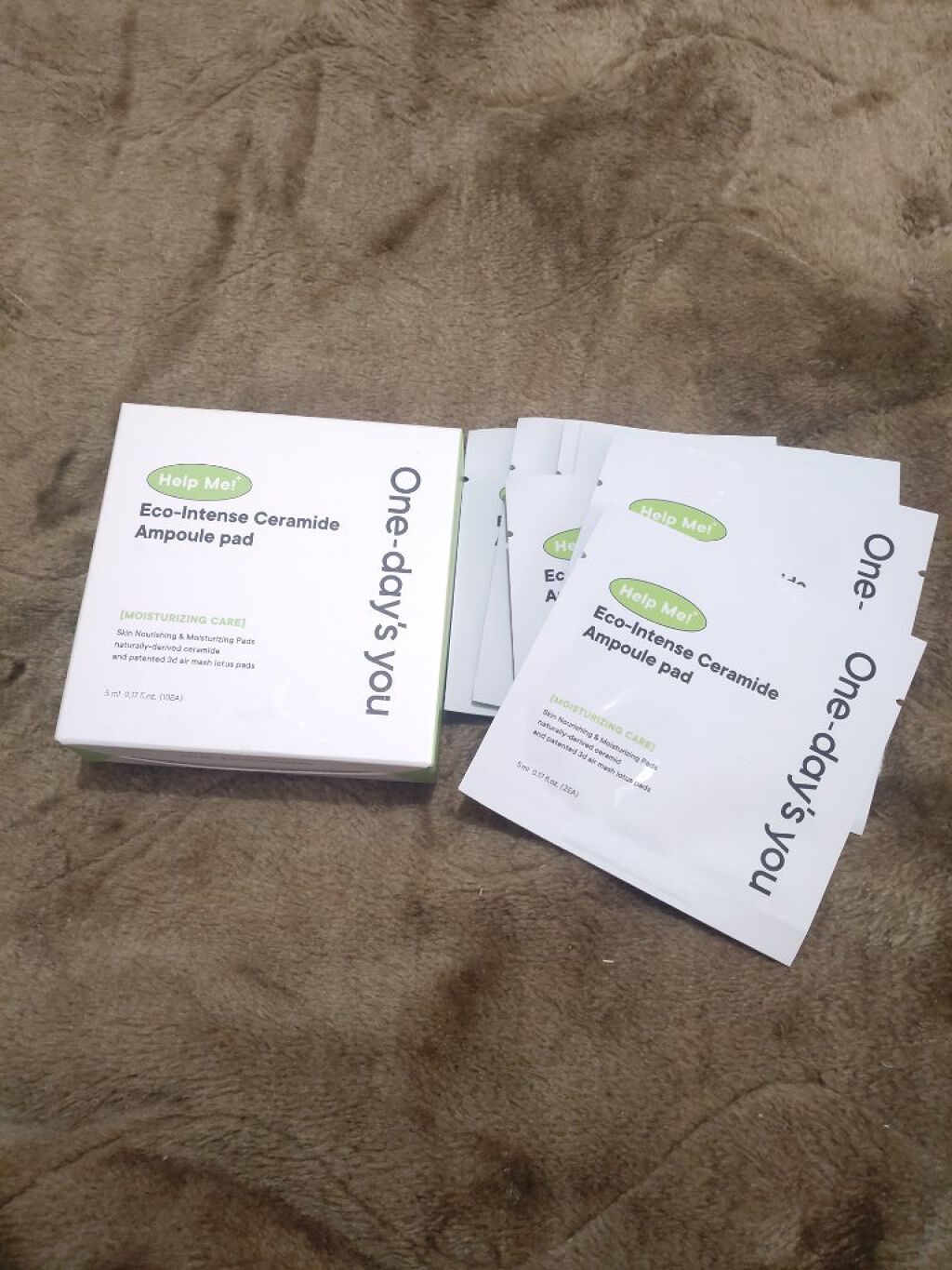 ヘルプミー! エコインテンスセラミドアンプルパッド(90枚)/One-day's you/トナーパッドを使ったクチコミ（1枚目）