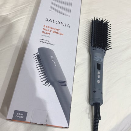 ストレートヒートブラシ スリム /SALONIA/ヒートブラシを使ったクチコミ(2枚目)