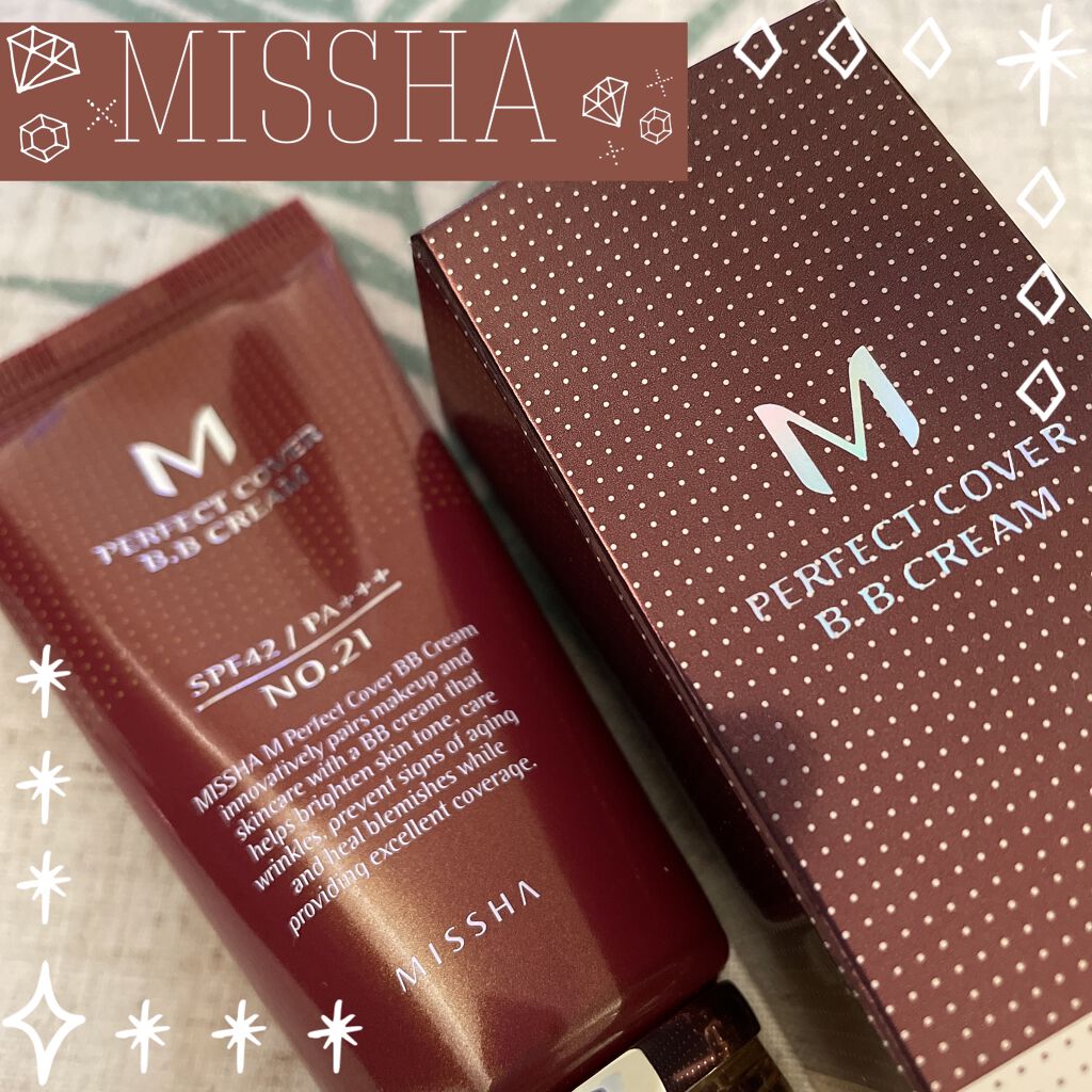 パーフェクトカバー BBクリーム/MISSHA/BBクリームを使ったクチコミ（1枚目）