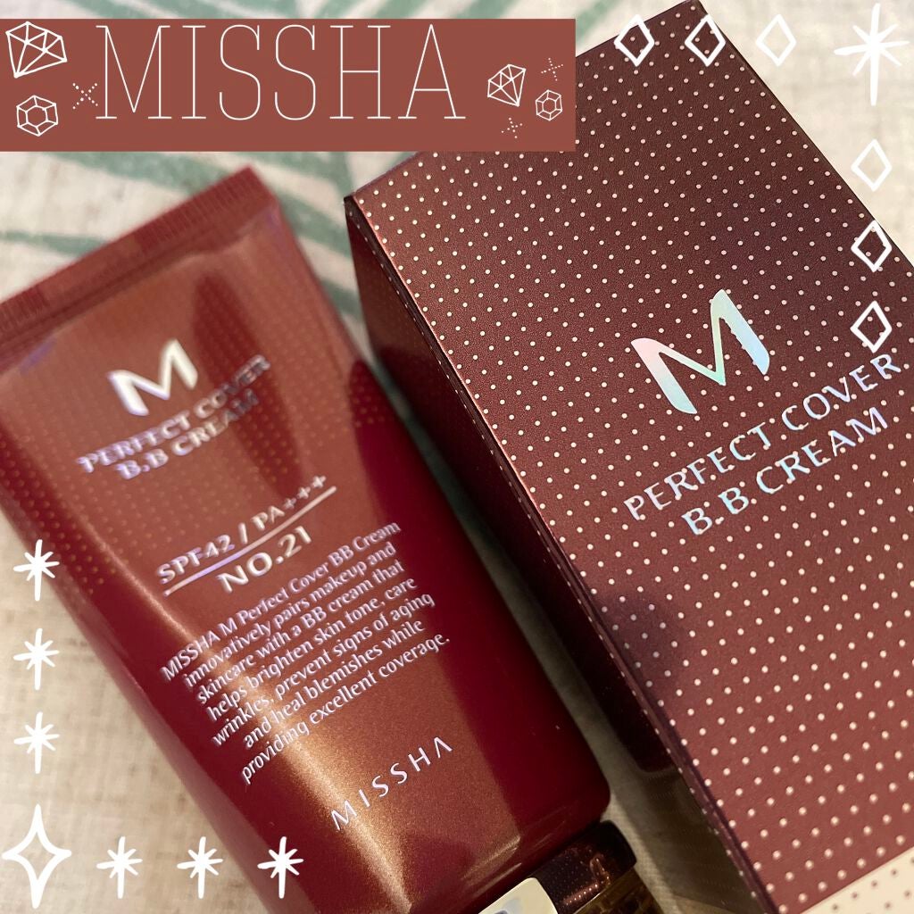 パーフェクトカバー BBクリーム/MISSHA/BBクリームを使ったクチコミ(1枚目)