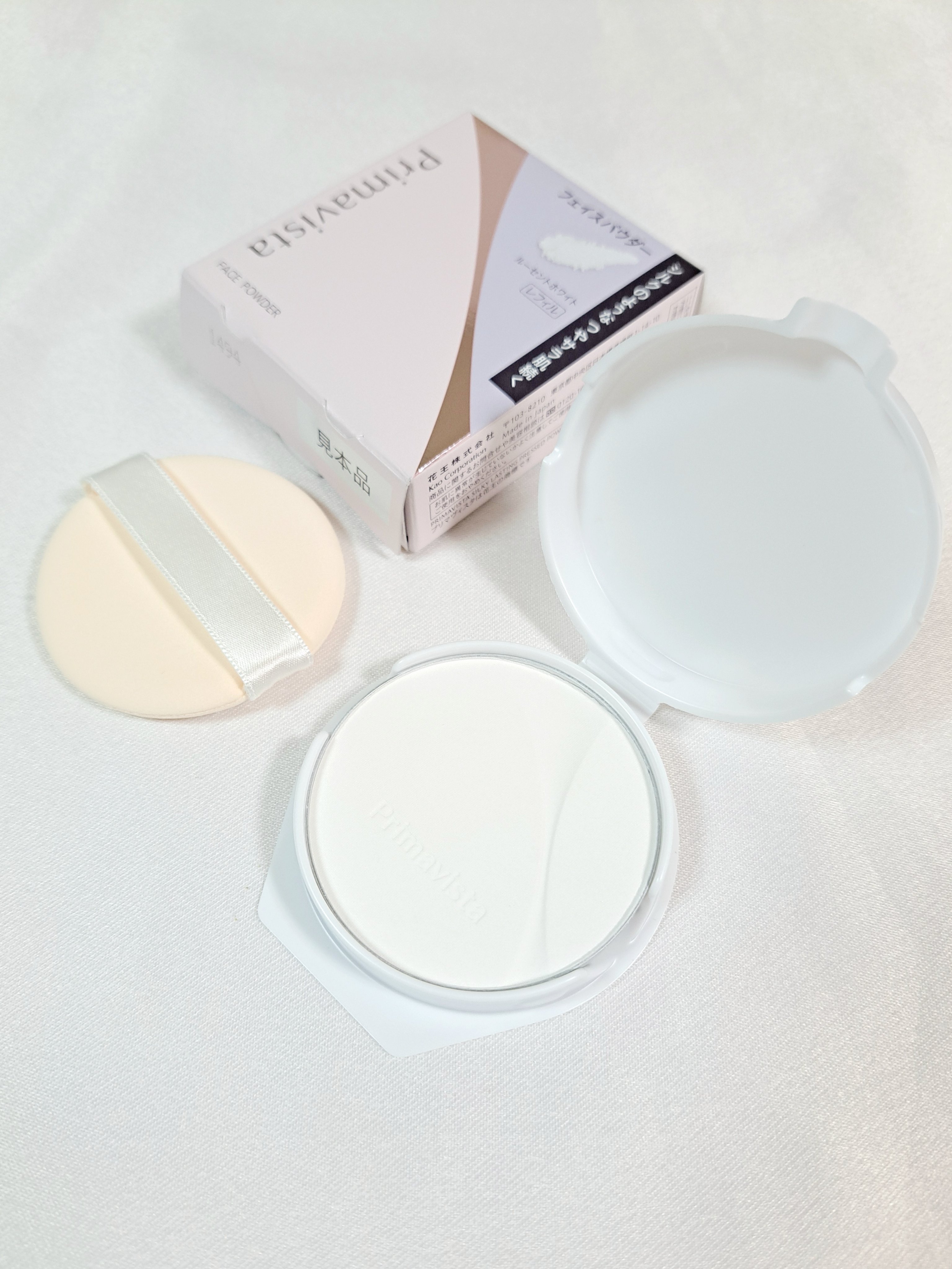 プリマヴィスタ シルキーラスティング プレスト レフィル ルーセントホワイト（レフィル）9g/プリマヴィスタ/プレストパウダーを使ったクチコミ（2枚目）