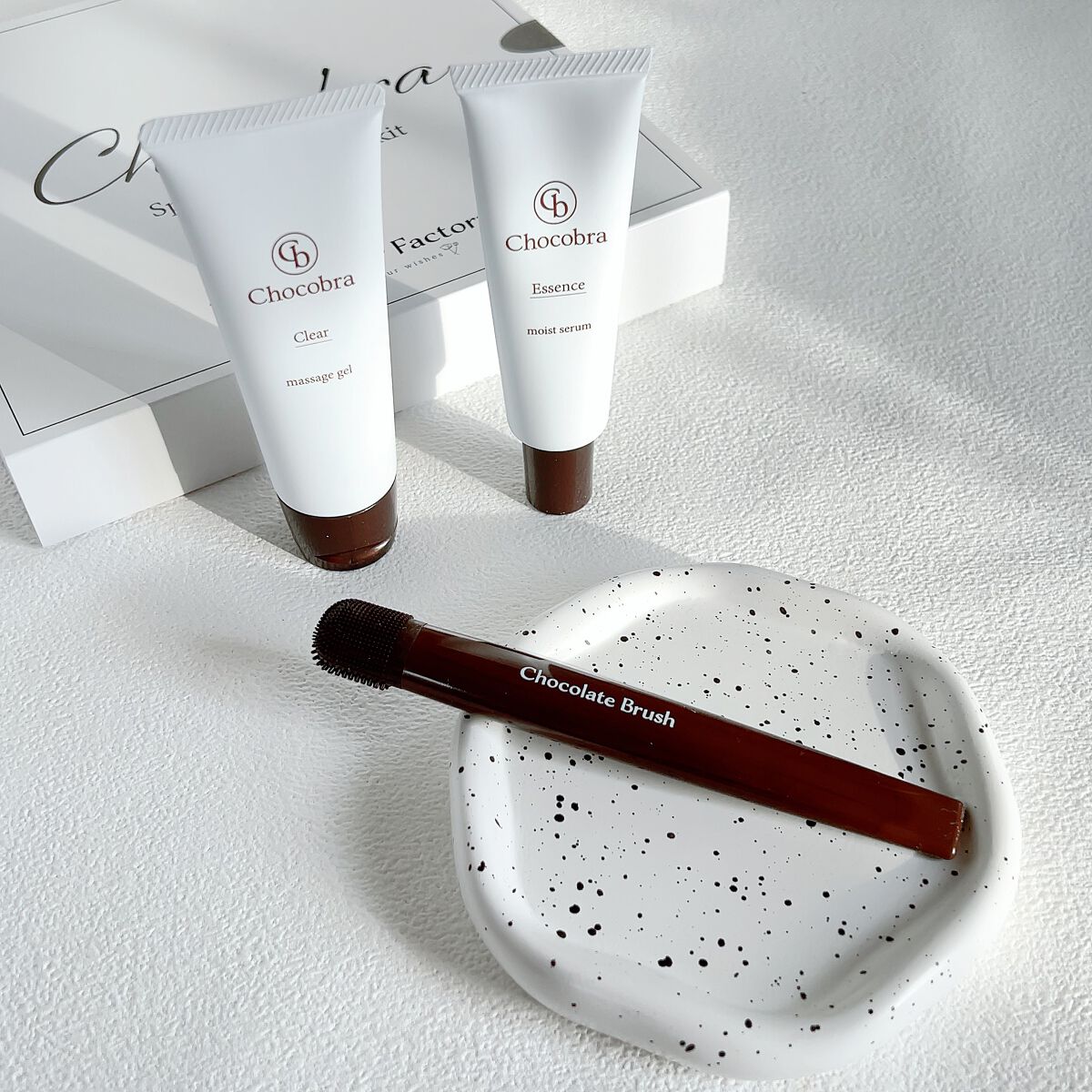 チョコブラ スペシャル毛穴ケアセット/Chocobra/スキンケアキットを使ったクチコミ（1枚目）