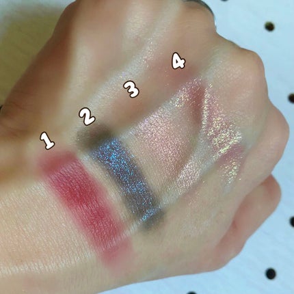 大英博物館 エジプトシリーズ アイシャドウパレット/ZEESEA/アイシャドウパレットを使ったクチコミ(3枚目)