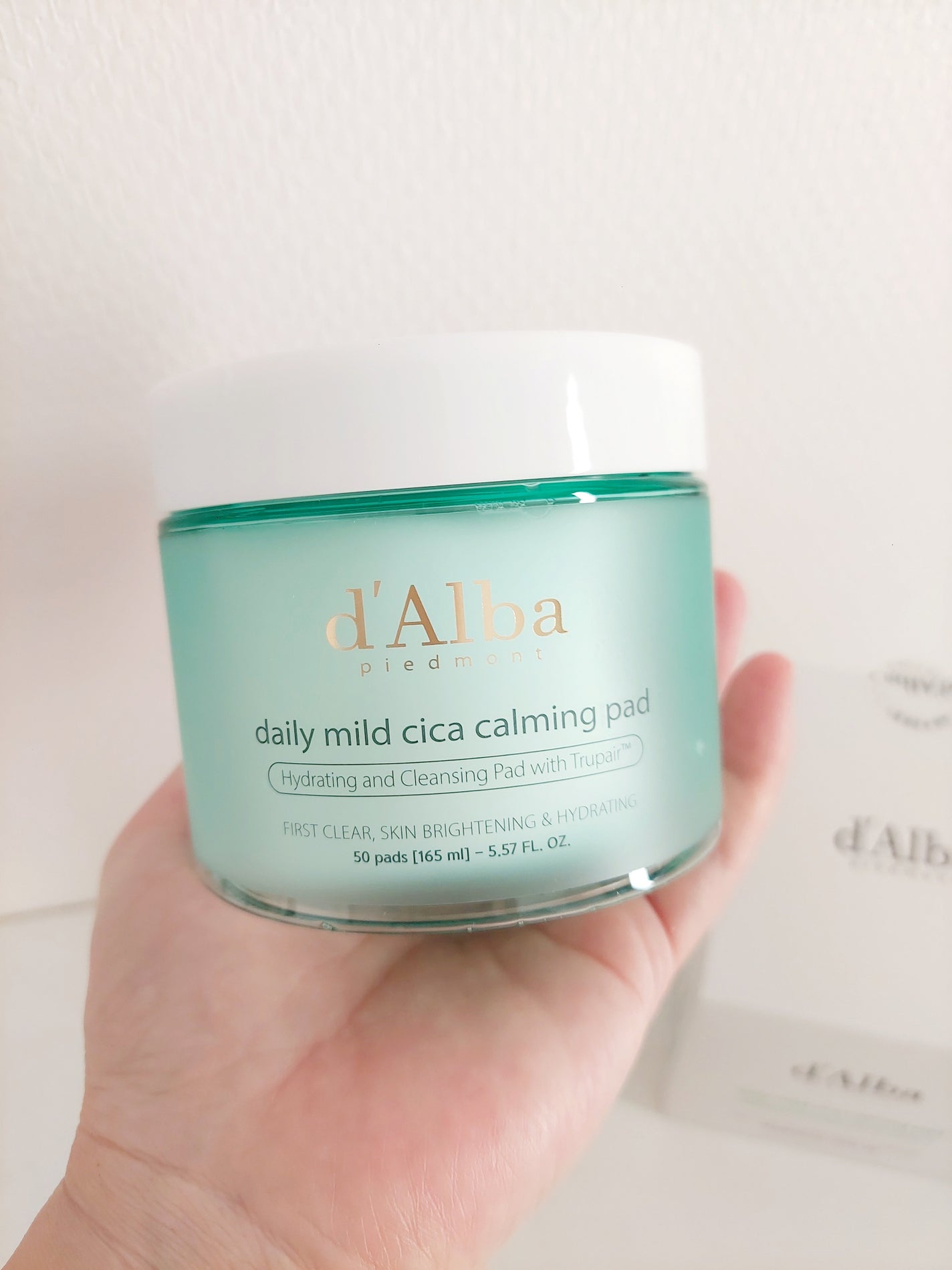 デイリーマイルドCICAカーミングパッド/ダルバ/スキンケア・基礎化粧品を使ったクチコミ(2枚目)