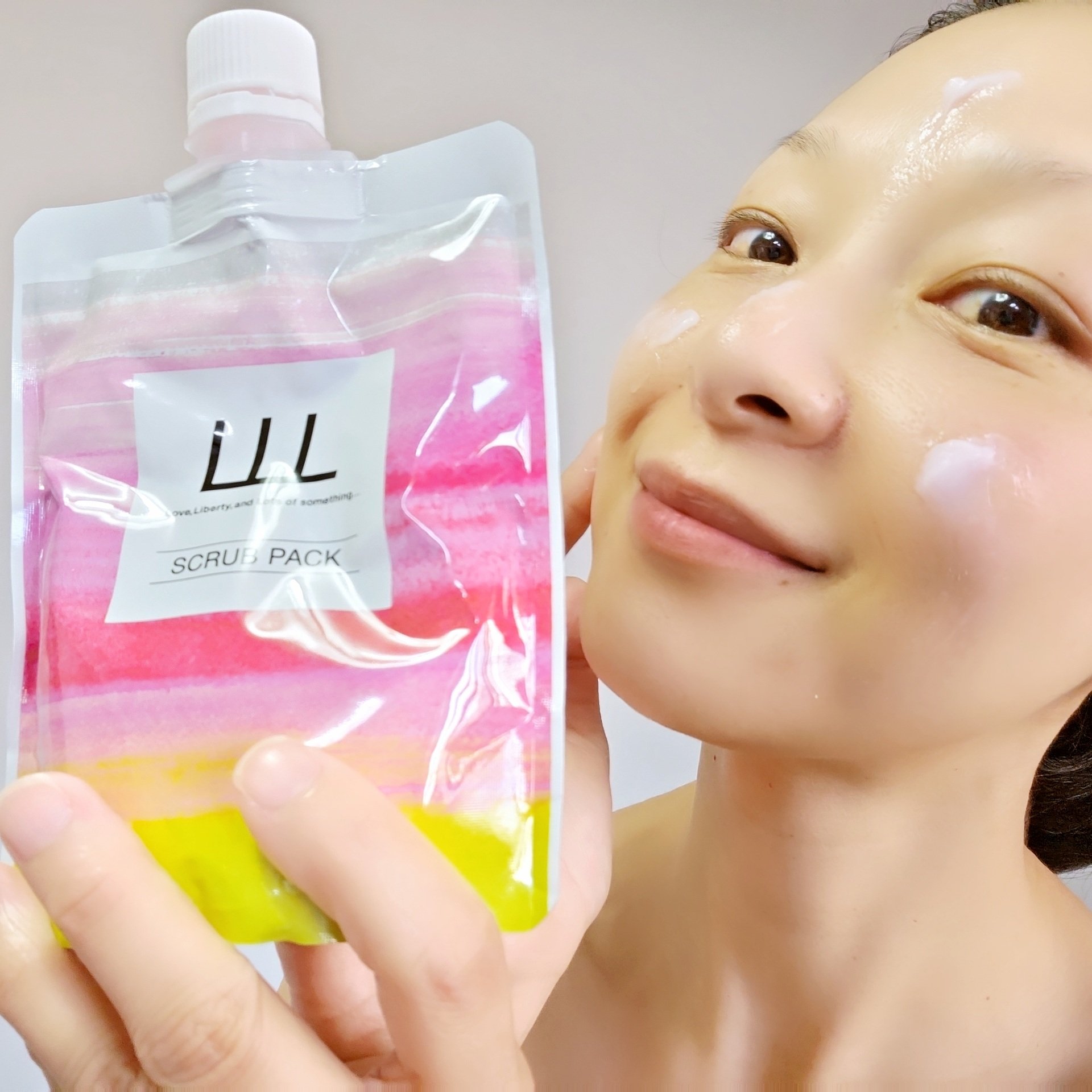 3Way毛穴マイルドスクラブ/LLL/スクラブ・ゴマージュを使ったクチコミ（3枚目）