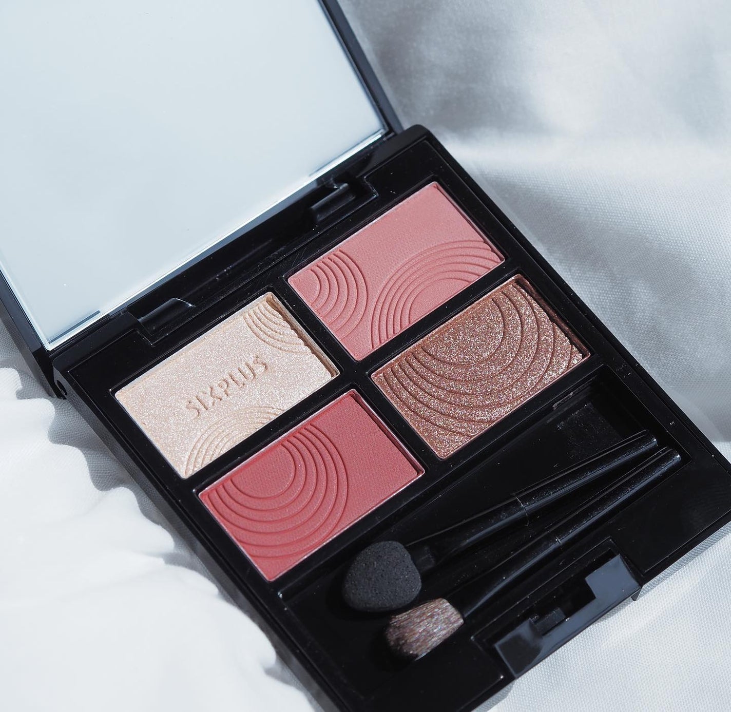 SIXPLUS ホワイトパール アイメイクブラシ 7本セット/SIXPLUS/メイクブラシを使ったクチコミ(8枚目)