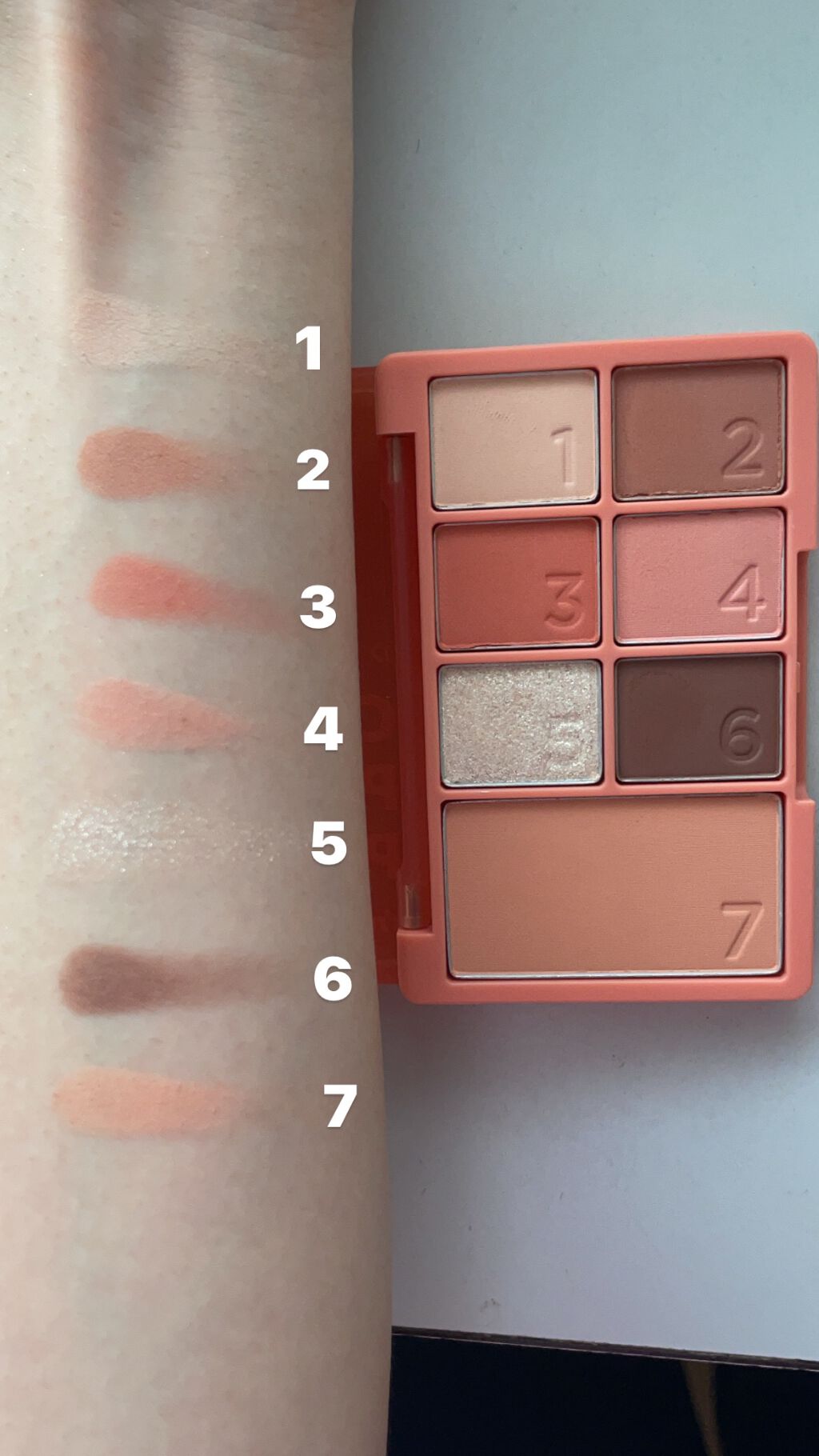 シングルカラーアイシャドウ/CEZANNE/単色アイシャドウを使ったクチコミ（3枚目）