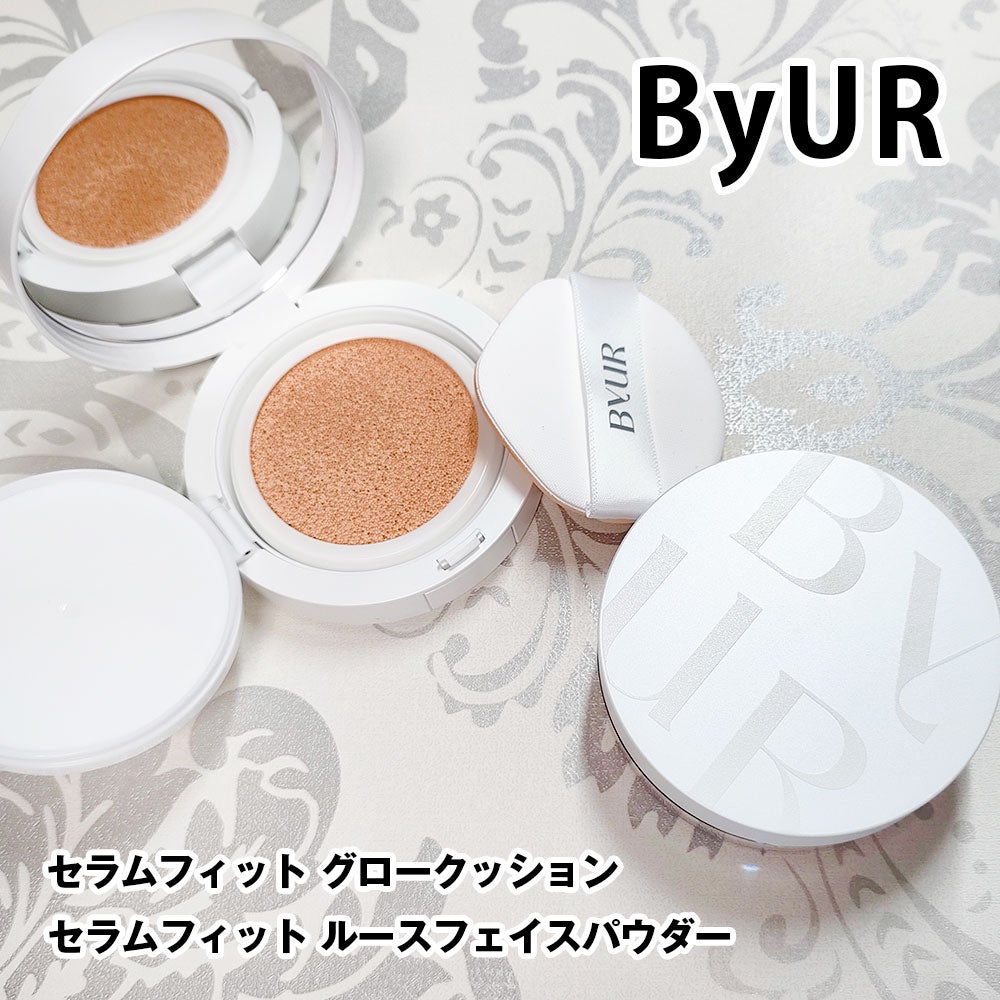 セラムフィット フルカバー グロークッション/ByUR/クッションファンデーションを使ったクチコミ(1枚目)