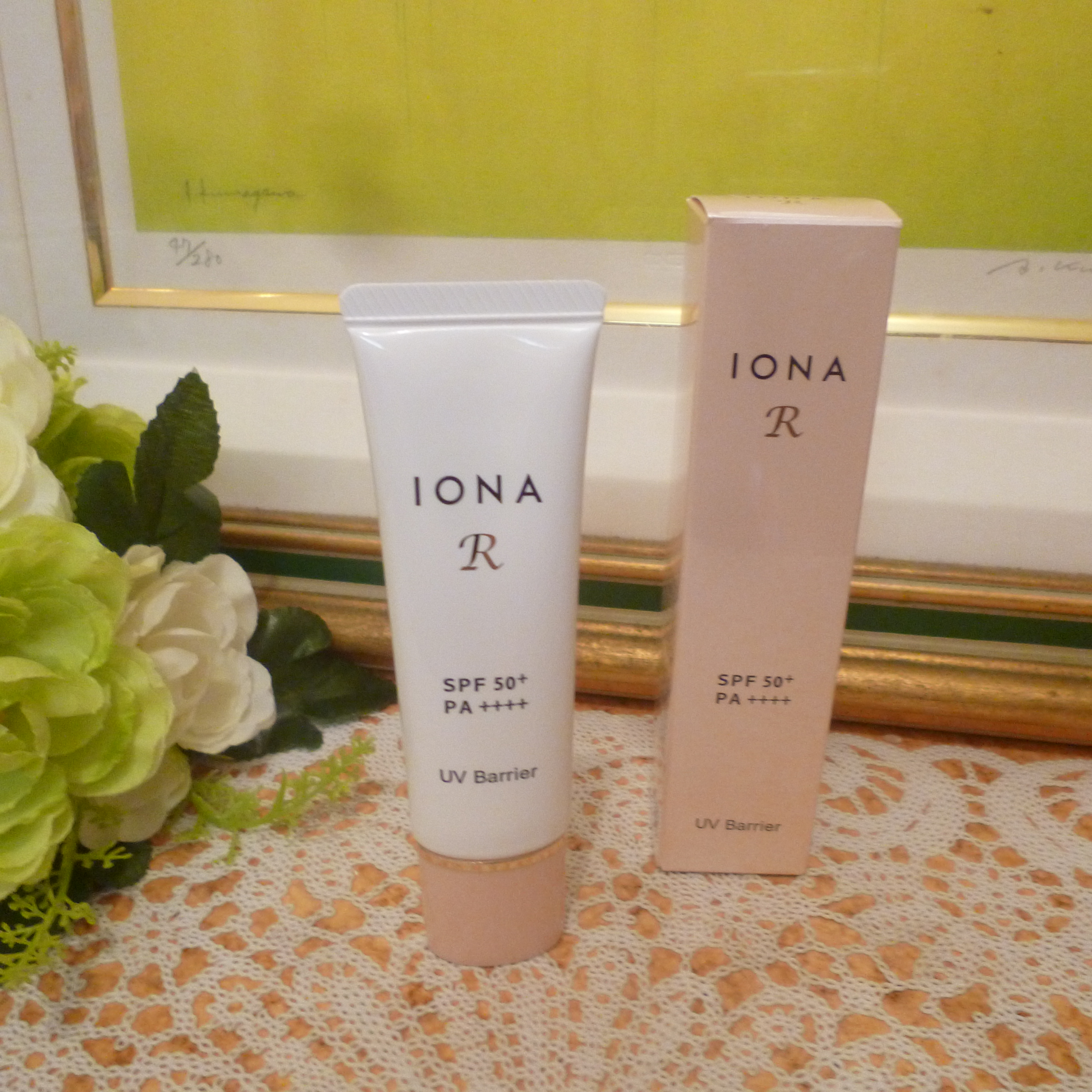 UV バリア/イオナR (イオナアール)/日焼け止めクリームを使ったクチコミ（1枚目）