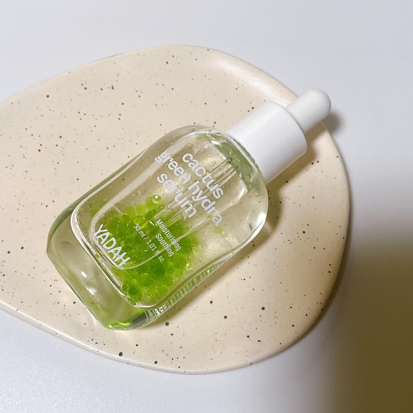 カクタスグリーンハイドラセラム/YADAH/美容液を使ったクチコミ（2枚目）
