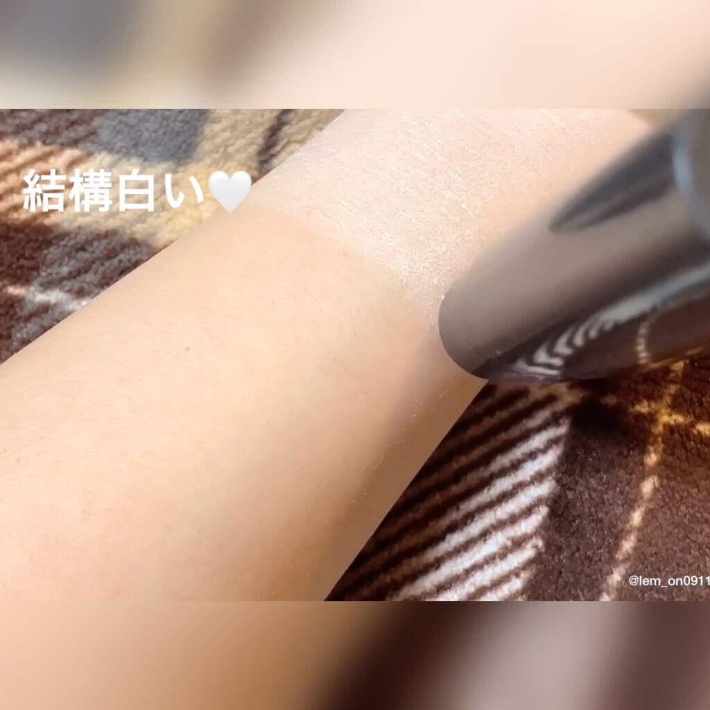 トーンアップ サンスティック シルキーバー/Abib /日焼け止め・UVケアを使ったクチコミ（2枚目）