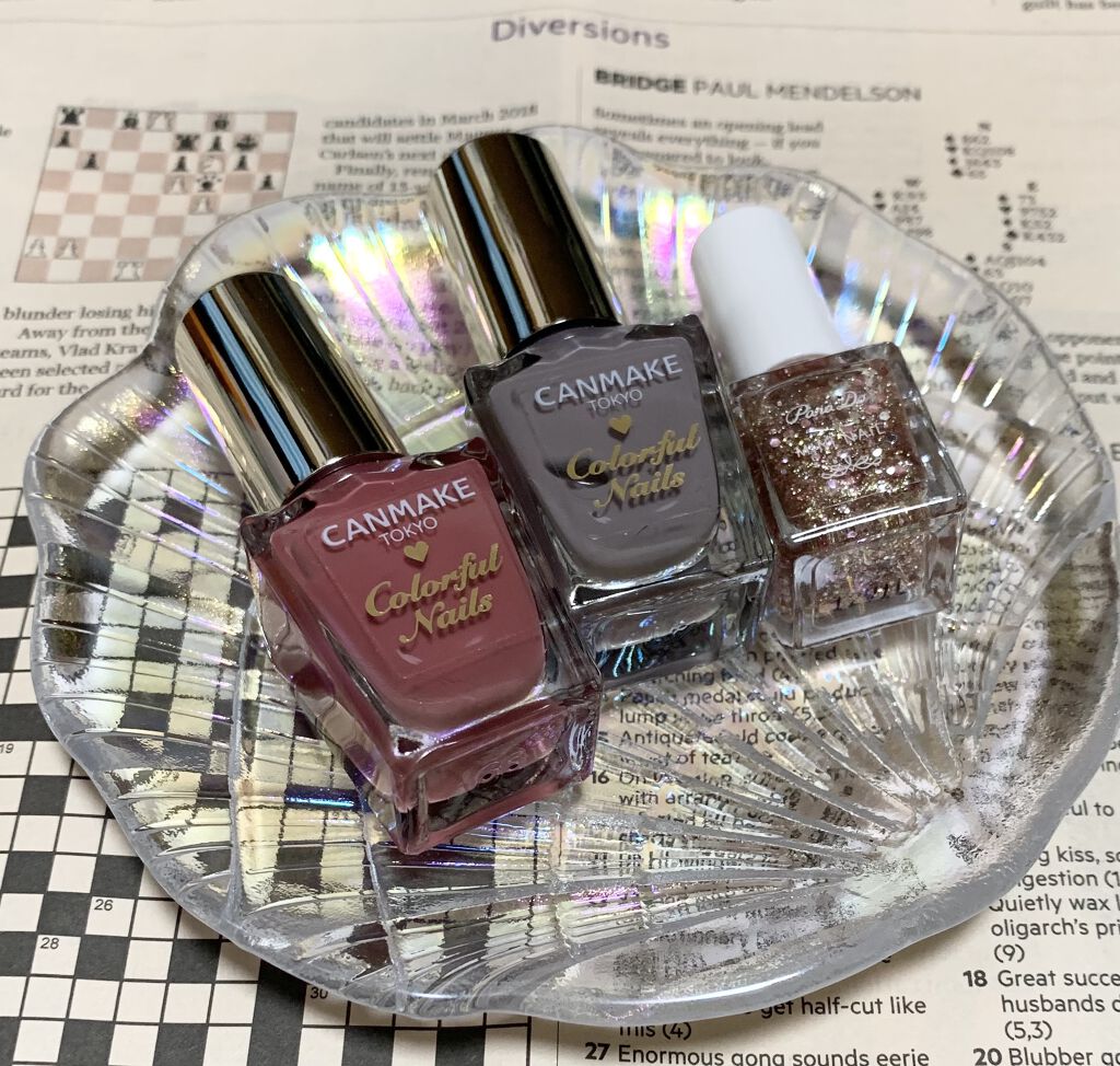 カラフルネイルズ/キャンメイク/マニキュアを使ったクチコミ（2枚目）