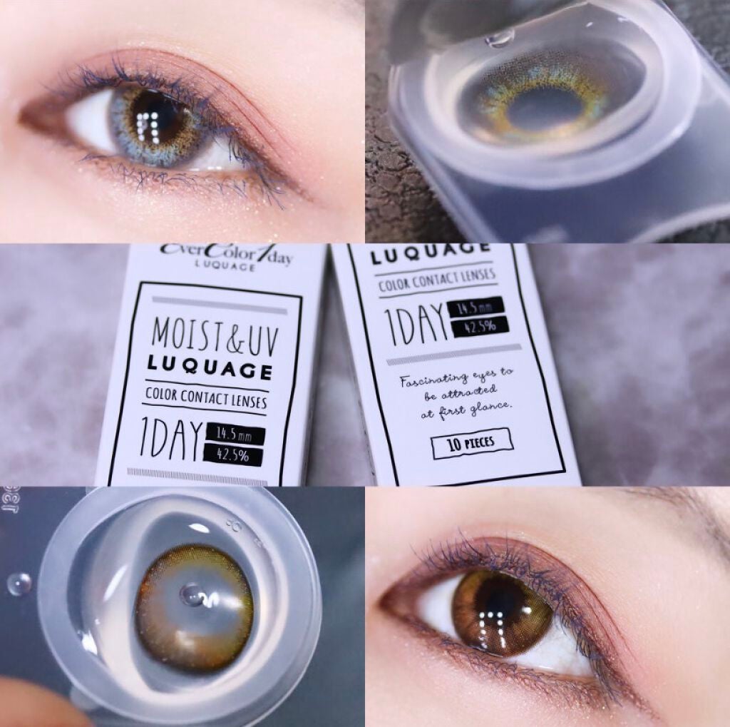 エバーカラーワンデー ルクアージュ/エバーカラー/ワンデー(1DAY)カラコンを使ったクチコミ(1枚目)