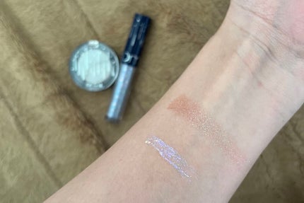 グリッター シャドウ カラー/rom&nd/グリッターを使ったクチコミ(2枚目)