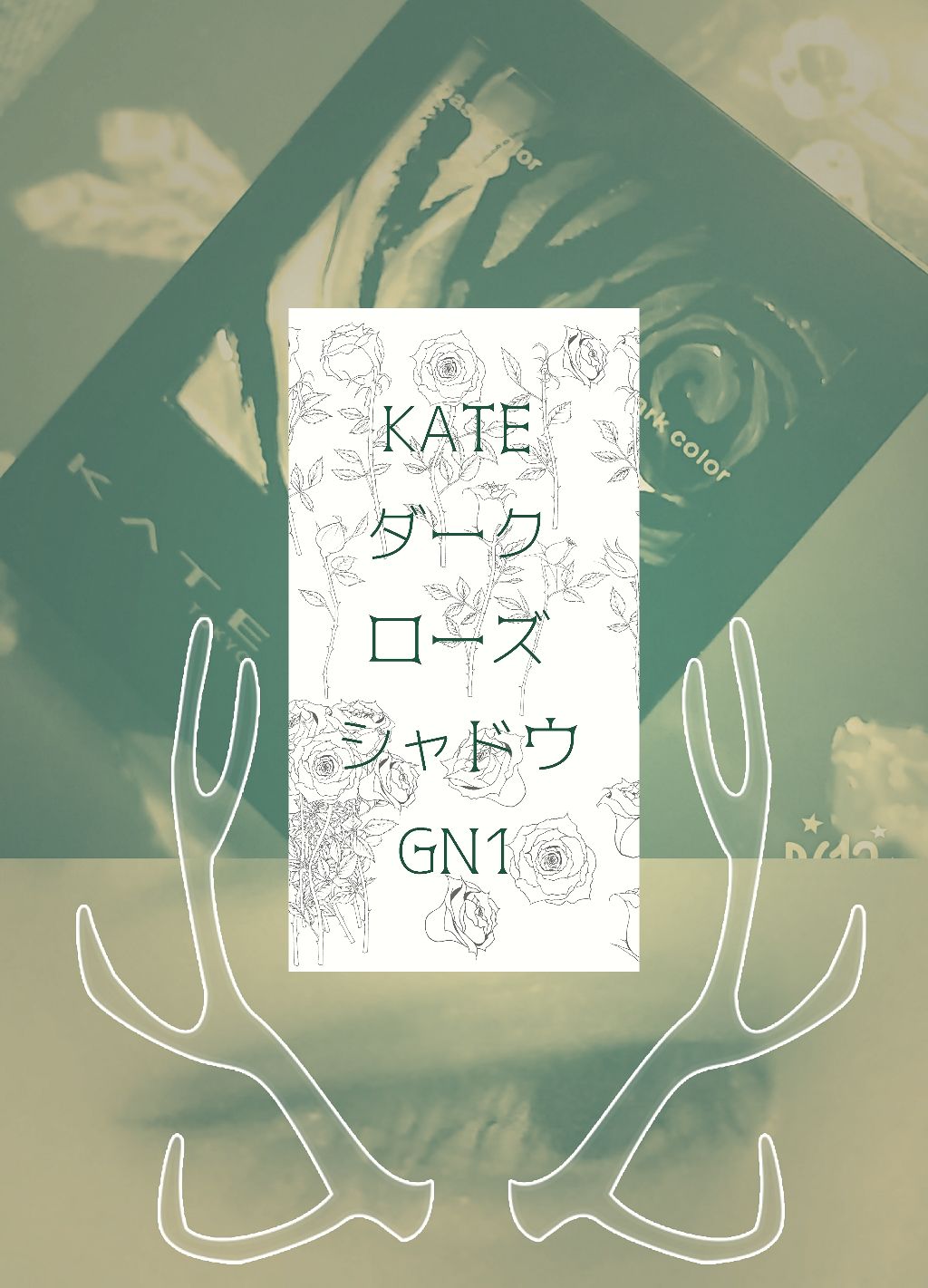 ダークローズシャドウ/KATE/アイシャドウパレットを使ったクチコミ(1枚目)